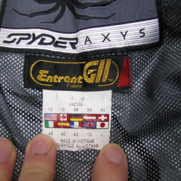 Spyder winter coat jacket sz 10 - Picture 7 of 11